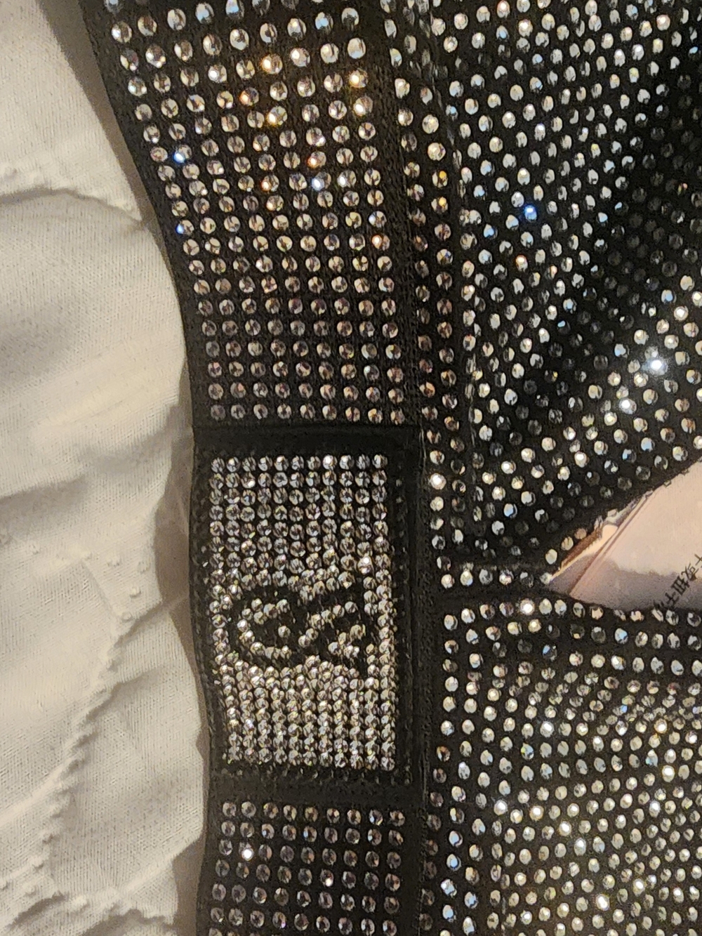 Victoria's Secret Silver Rhinestone Bralette - Picture 3 of 6